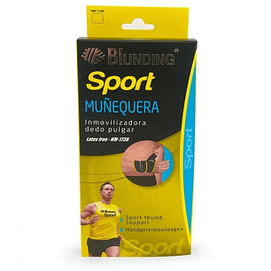Muñequera Sport Blunding Inmovilizadora de Dedo Pulgar – HM-173N