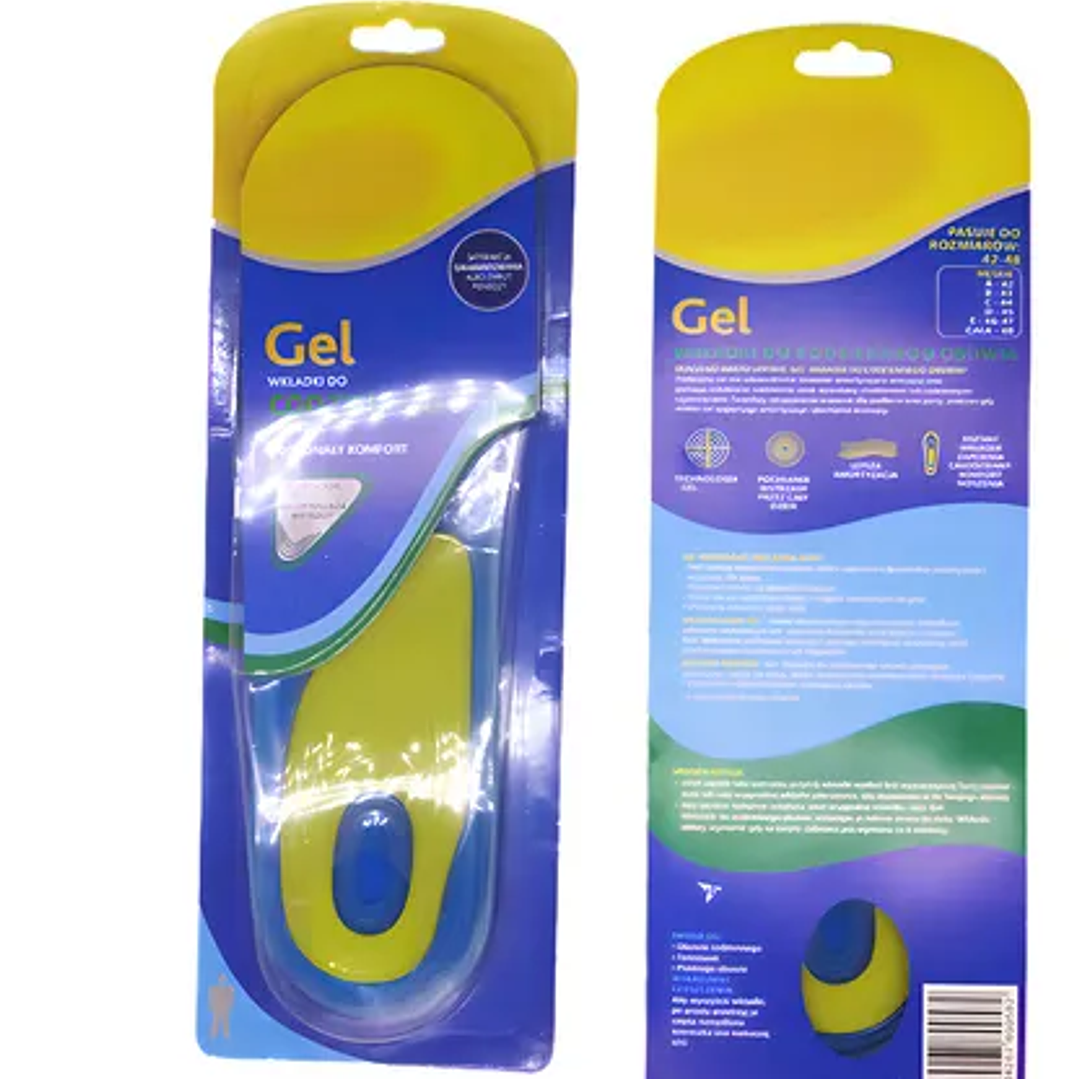 Plantilla SOB GEL 100% Silicona 4