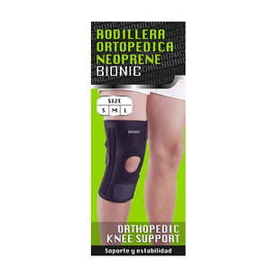 Rodillera Ortopédica Neoprene BIONIC