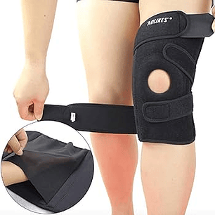 Rodillera con Barras Laterales y Almohadilla de Gel Aolikes