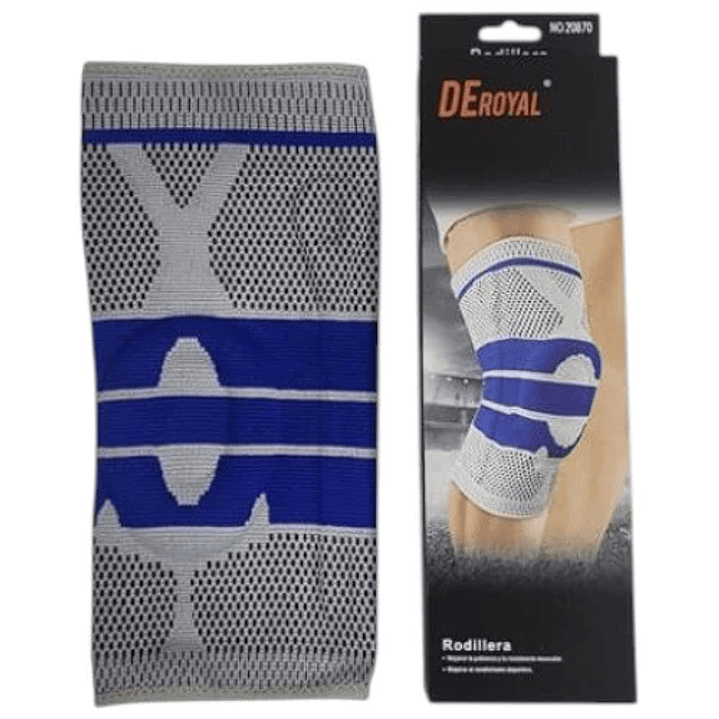 Rodillera con Silicona DE ROYAL (Tallas S - M - L) 1