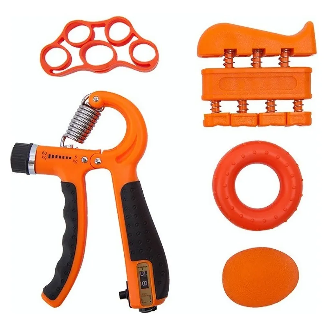 Kit Ejercitador de Mano y Fortalecedor de Dedos (6 Piezas) 3