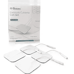 Electrodo Cubierto con Gel BLUNDING – Pack 4 Unidades