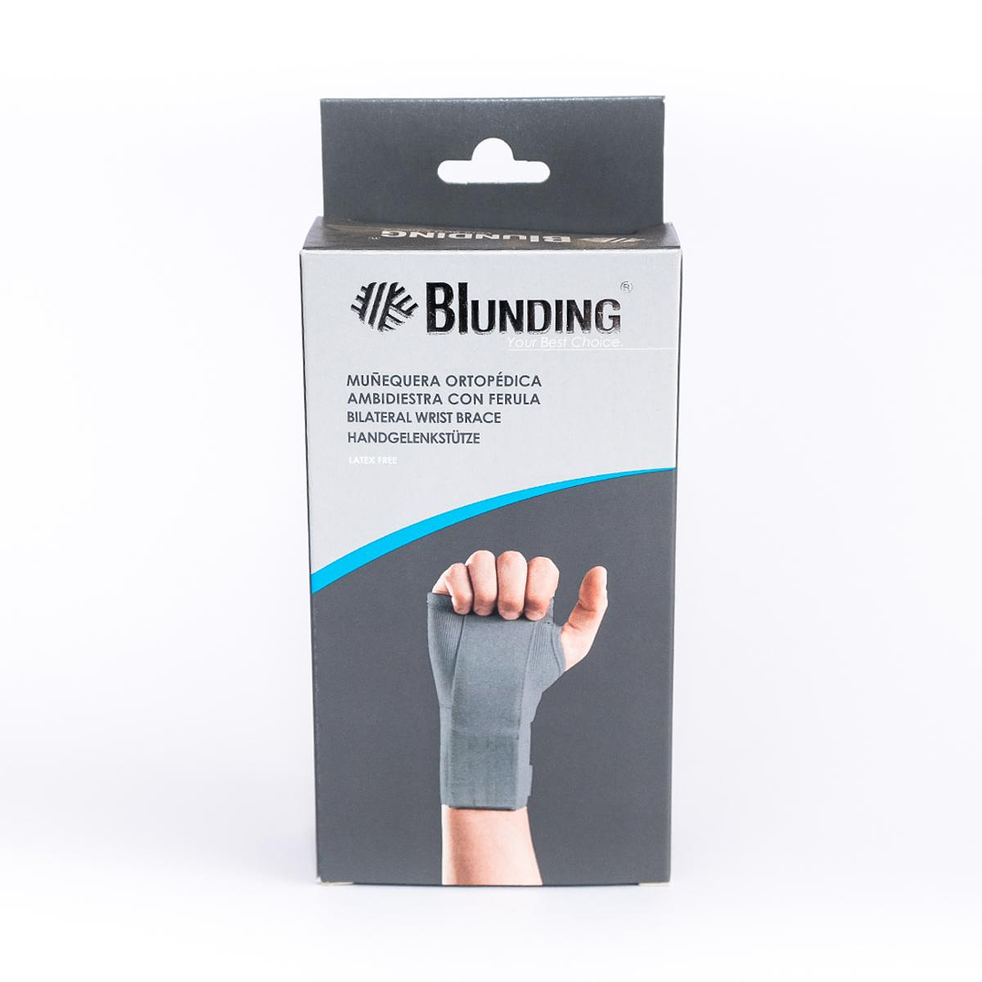Soporte de Mano y Muñeca Ambidiestra Con Ferula Blunding HM-118 1