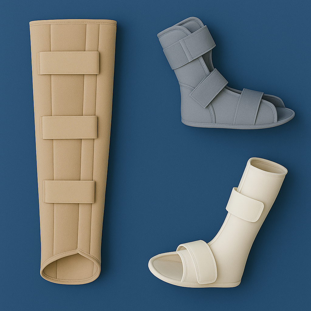 Inmovilizadores de pierna y brazo