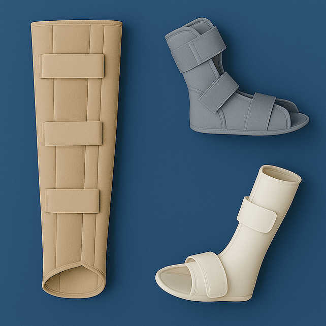 Inmovilizadores de pierna y brazo