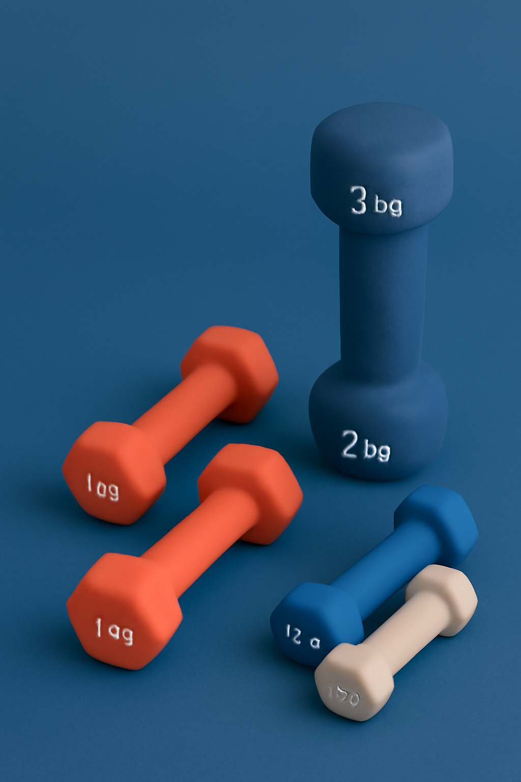 Pesas y mancuernas de rehabilitación