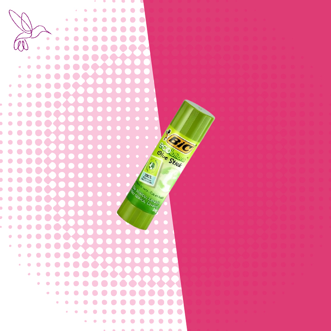 PEGAMENTO EN BARRA BIC ECOLUTIONS GLUE STICK 1
