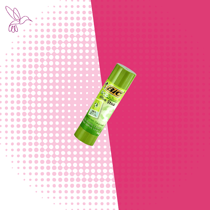 PEGAMENTO EN BARRA BIC ECOLUTIONS GLUE STICK 1