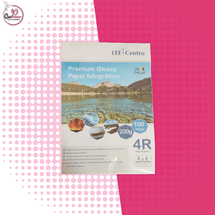 PAPEL FOTOGRAFICO PREMIUM GLOSSY 4R