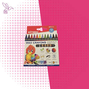 CRAYONES DE CERA / MARCA MOTARRO