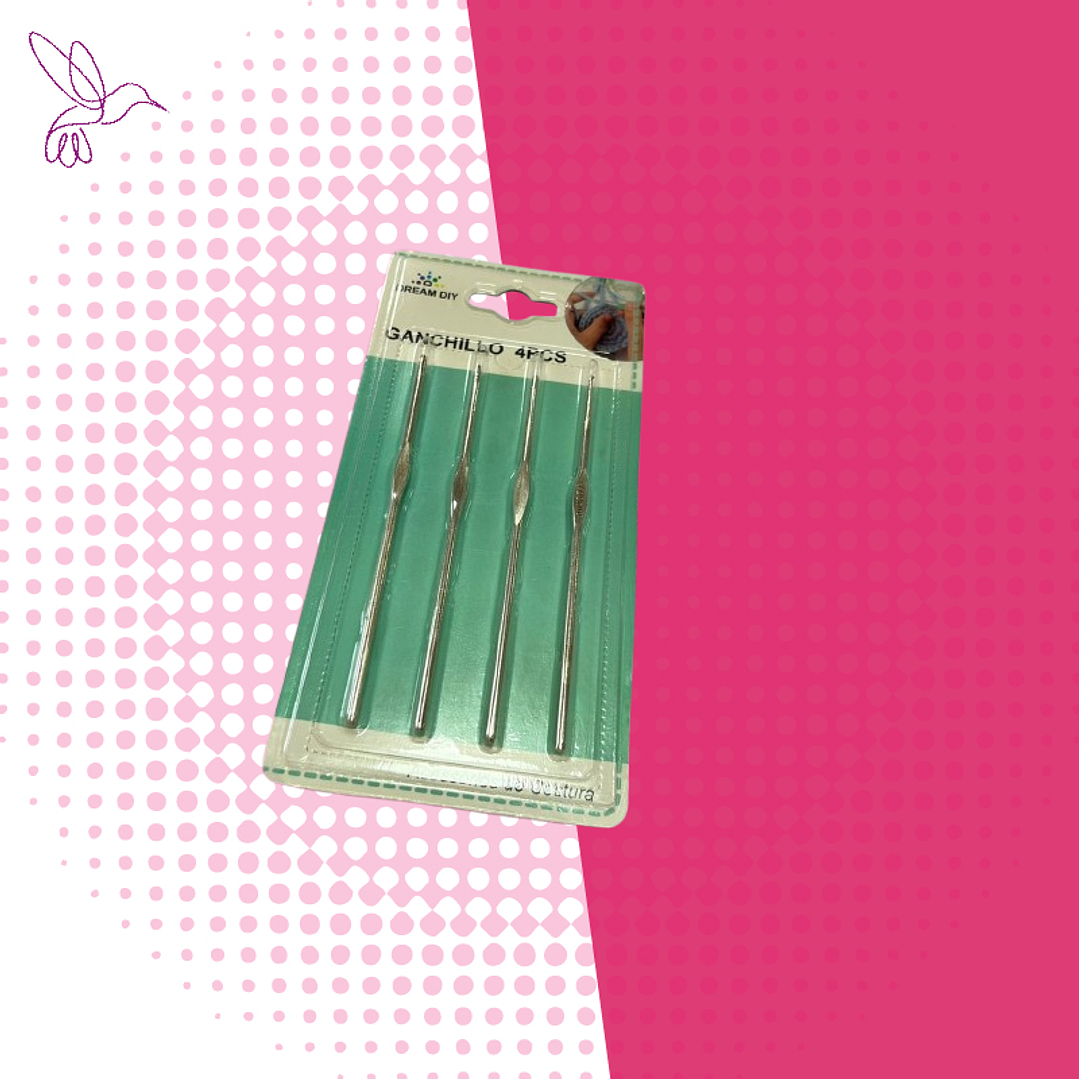 GANCHILLOS 4 PIEZAS 1