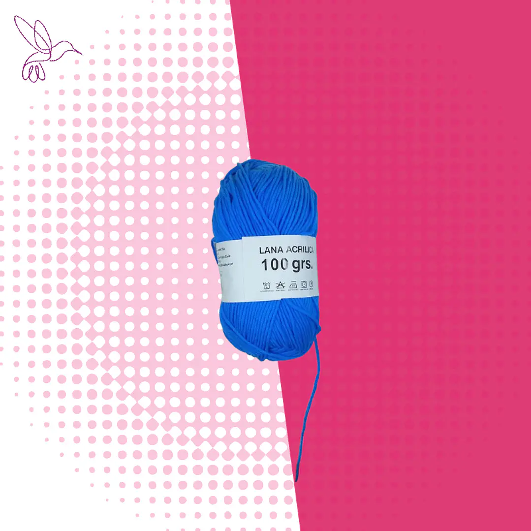 LANA ACRILICA 100GR 4