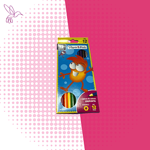 LÁPICES DE COLORES (12 unidades)