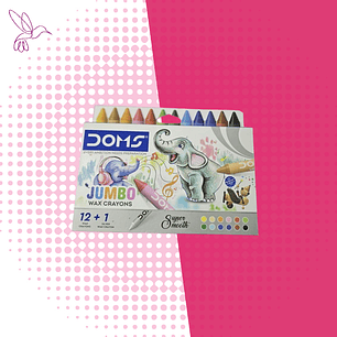 CRAYONES DE CERA / MARCA JUMBO DOMS