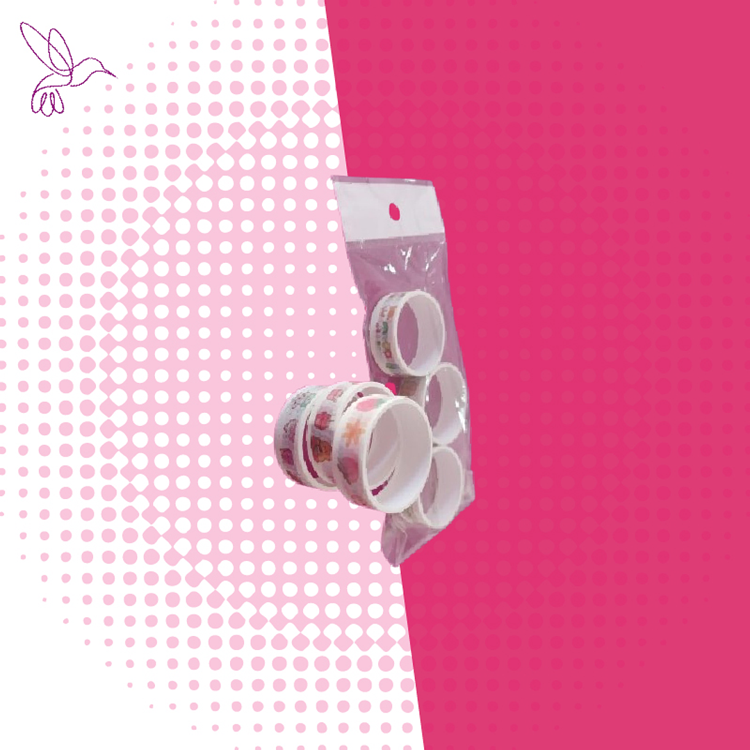 CINTA DE PAPEL (Diseños Hello Kitty y sus amigos) 1