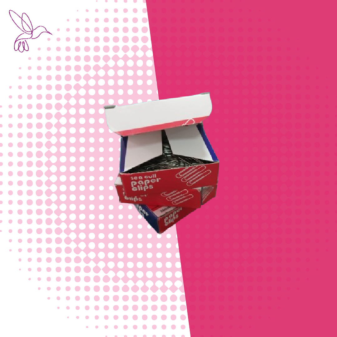 CAJA DE CLIPS 28mm 1