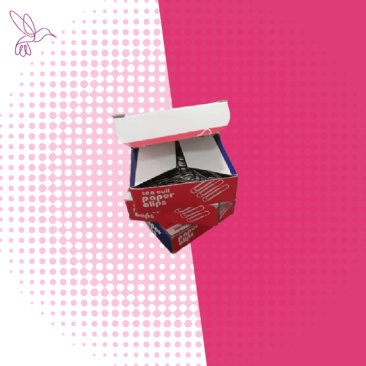 CAJA DE CLIPS 28mm 1