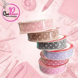 CINTA DECORATIVA DE PUNTOS