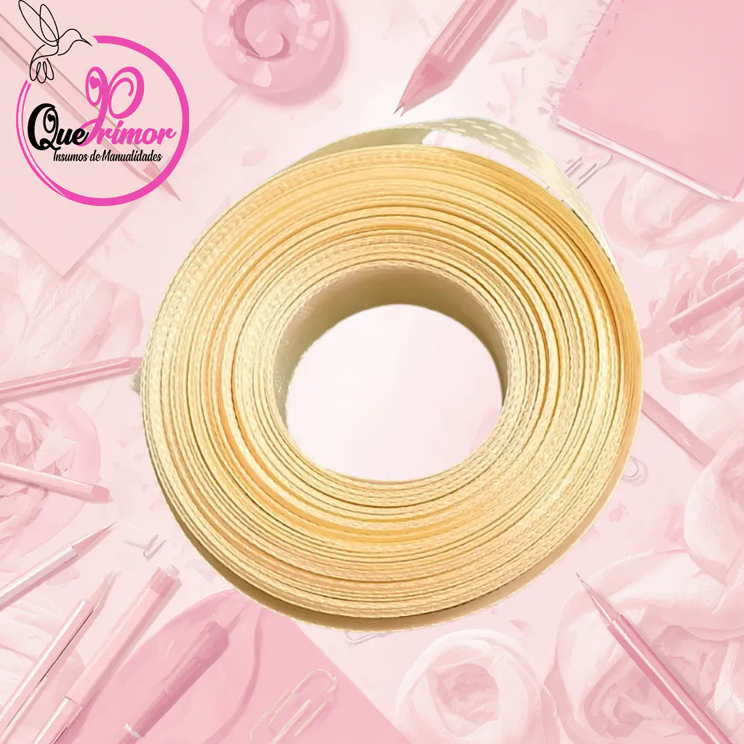 CINTA DE SATIN CON PUNTOS 2