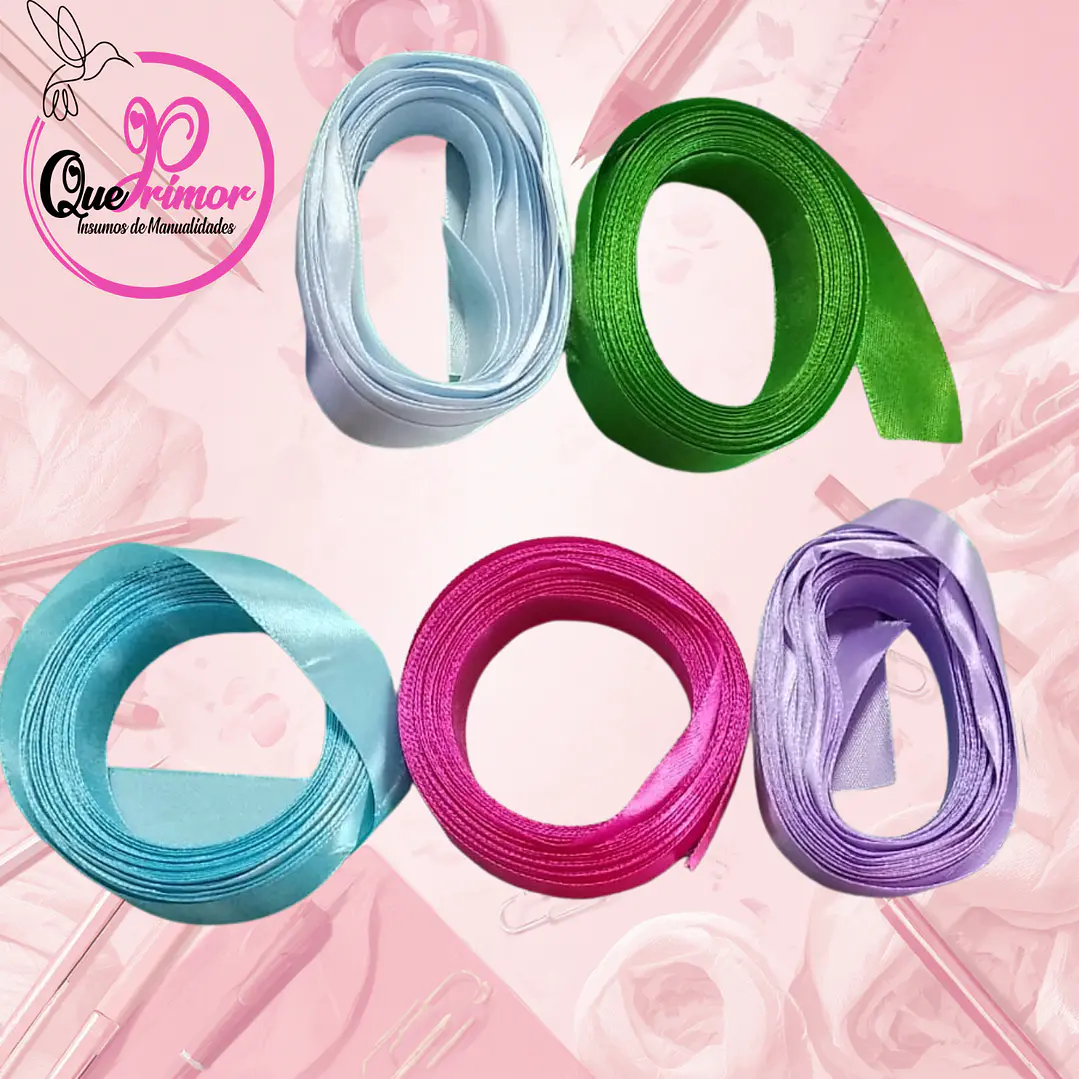 CINTA DE SATIN - 2CMX10M 1
