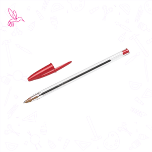 LÁPIZ BIC ROJO