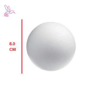 BOLAS DE POREXPAN (PLUMAVIT) 8.0CM  - DREAM DIY