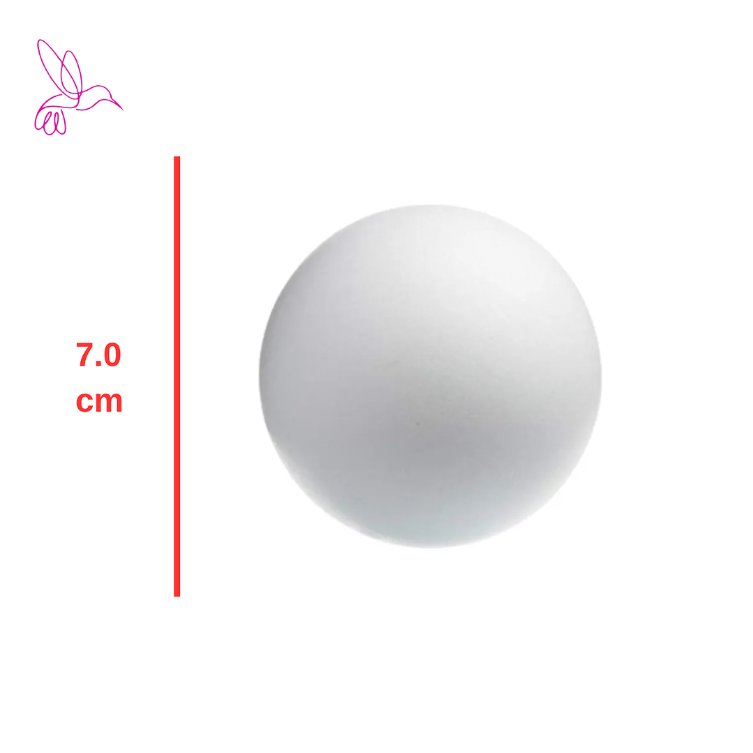 BOLAS DE POREXPAN (PLUMAVIT) 7.0 CM - DREAM DIY 1