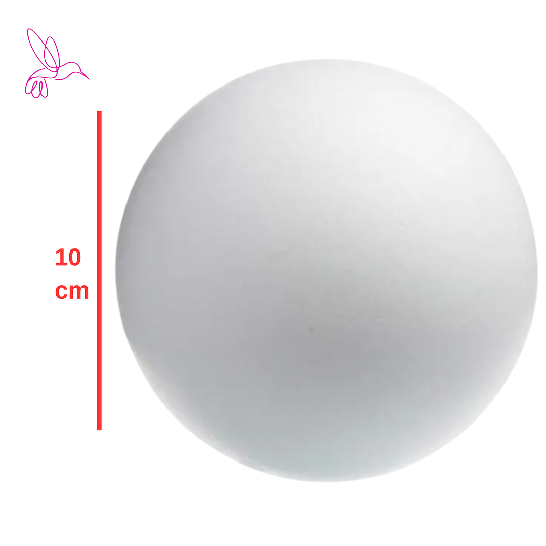 BOLAS DE POREXPAN (PLUMAVIT) 10CM - DREAM DIY 1