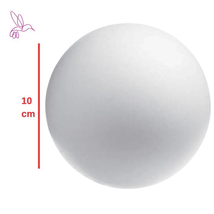 BOLAS DE POREXPAN (PLUMAVIT) 10CM - DREAM DIY 1