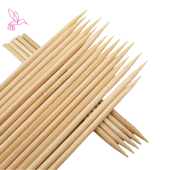 PALOS DE BROCHETAS - 25X0.4CM - 45 PCS 1