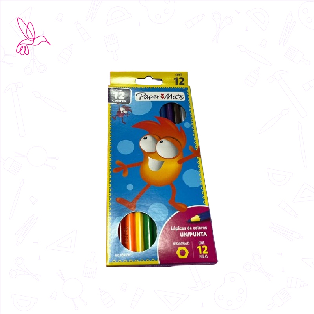 LÁPICES DE COLORES (12 unidades) 3