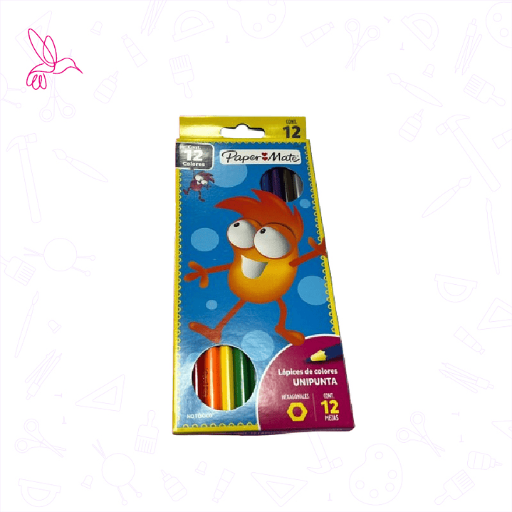 LÁPICES DE COLORES (12 unidades) 3