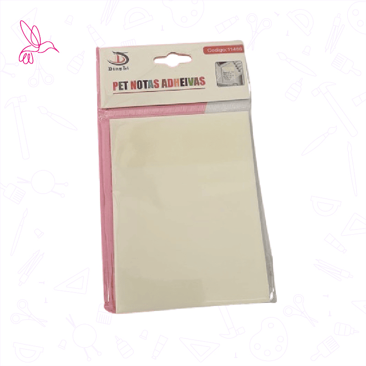 NOTAS ADHESIVAS TRANSPARENTES 1