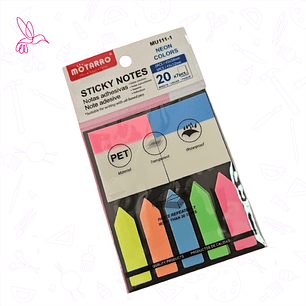 NOTAS ADHESIVAS / MARCA MOTARRO 