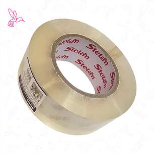 CINTA ADHESIVA TRANSPARENTE