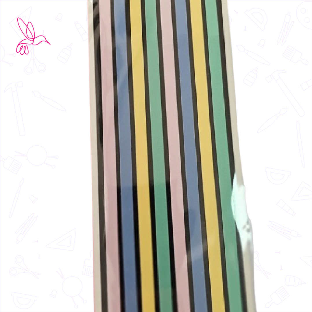 NOTAS ADHESIVAS EN TIRA TRANSPARENTES  2