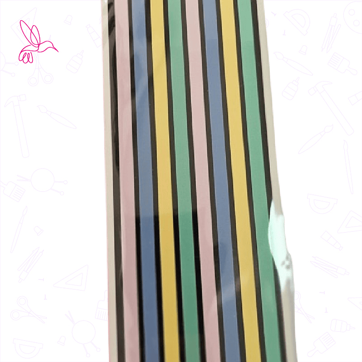 NOTAS ADHESIVAS EN TIRA TRANSPARENTES  2