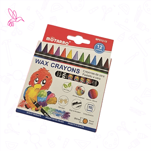 CRAYONES DE CERA / MARCA MOTARRO