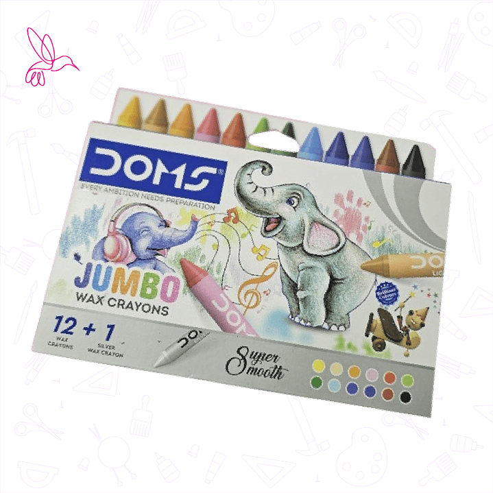 CRAYONES DE CERA / MARCA JUMBO DOMS 1