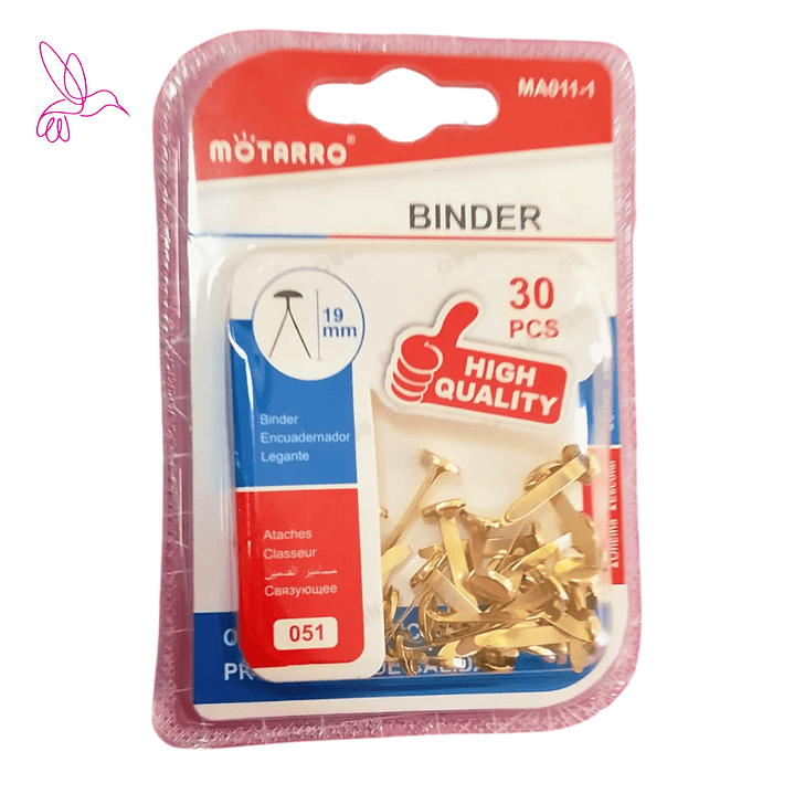 ENCUADERNADORES DE CABEZA REDONDA (CHINCHES/FASTENERS) 2