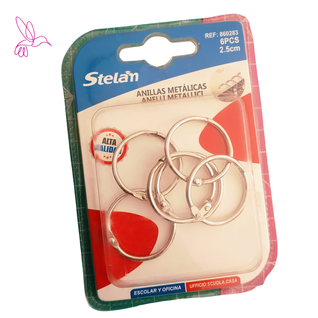 ANILLOS METALICOS DE ALTA CALIDAD (ARGOLLAS PARA ENCUADERNAR)- ANELLI METALLICI) 3
