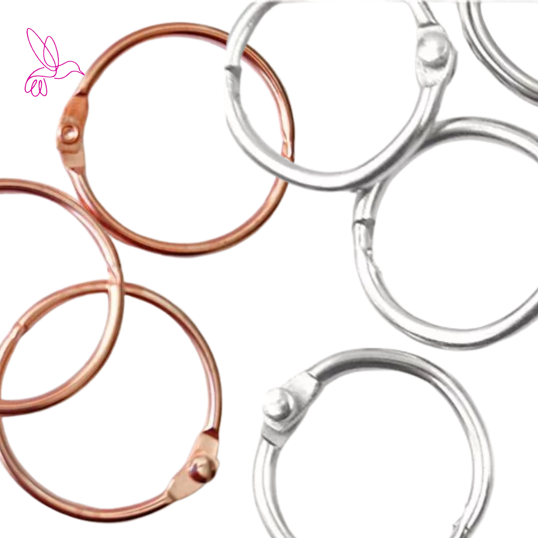 ANILLOS METALICOS DE ALTA CALIDAD (ARGOLLAS PARA ENCUADERNAR)- ANELLI METALLICI) 1