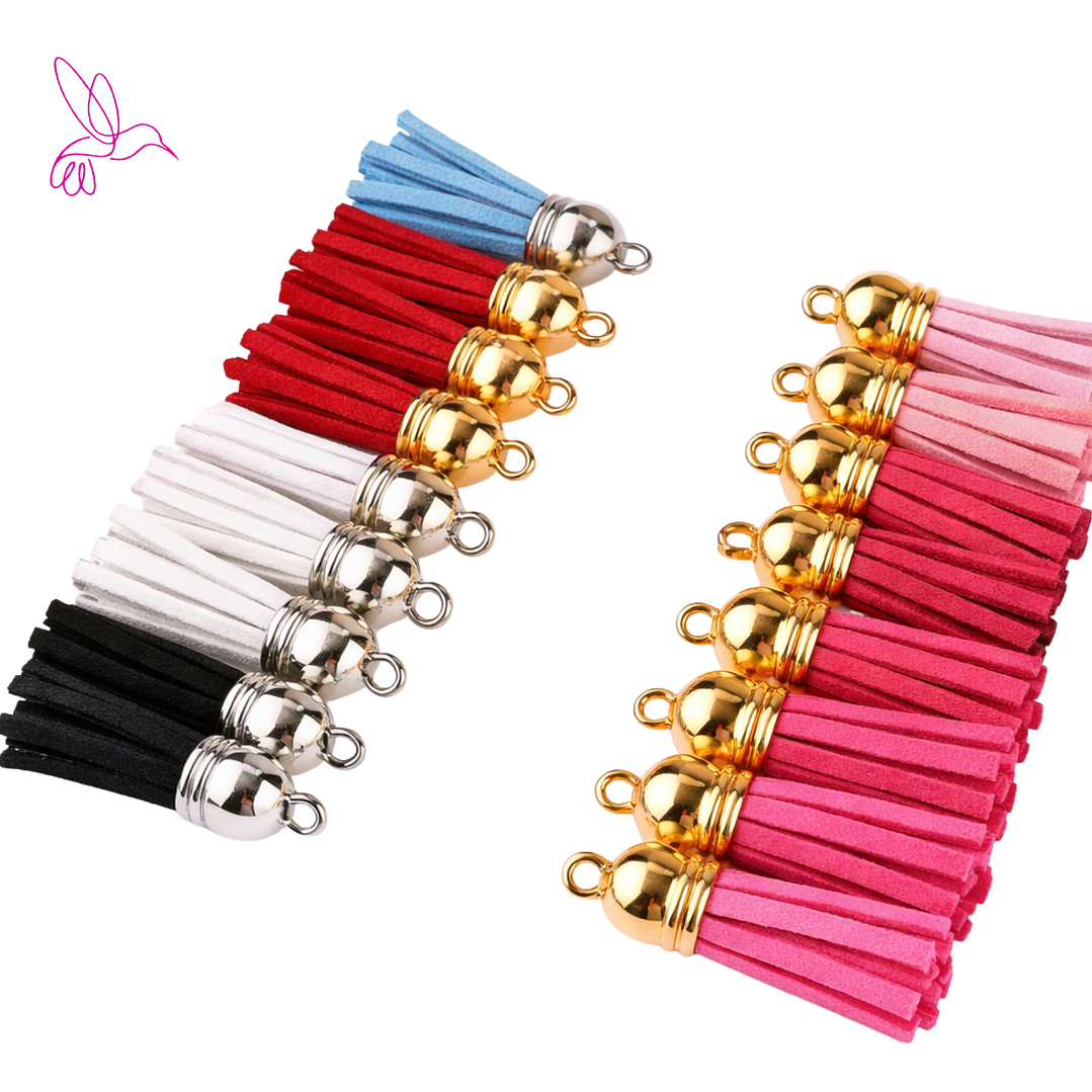 BORLAS DECORATIVAS - 3,5 CM (PACK 6 UNIDADES) 1