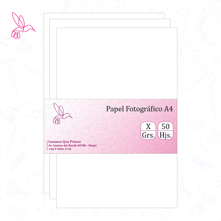 PAPEL FOTOGRÁFICO A4 - 50 HOJAS 1