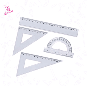 SET REGLAS ACRÍLICAS