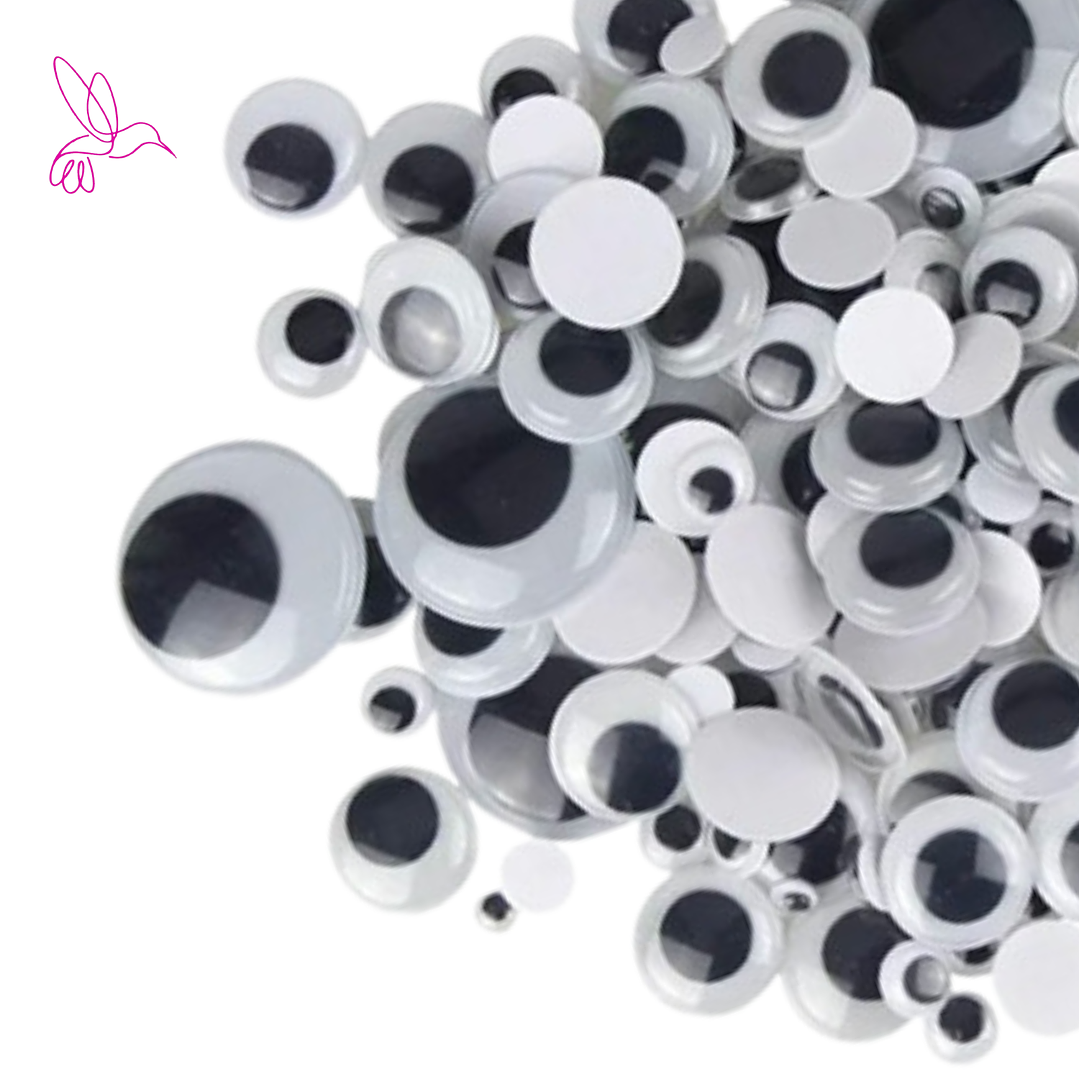 OJOS LOCOS DECORATIVOS (GOOGLY EYES)-MARCA MOTARRO 1