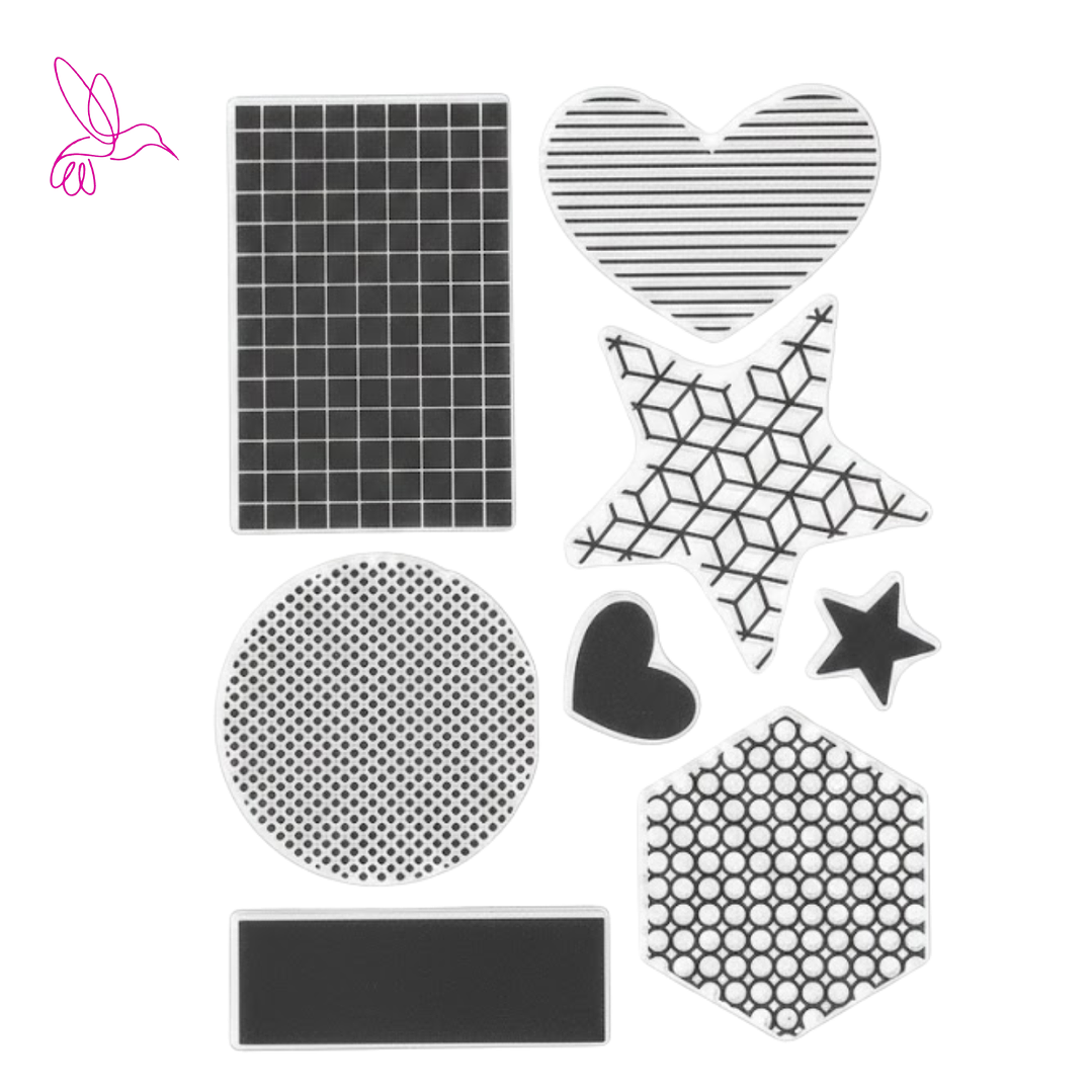 SELLOS DE SILICONA TRANSPARENTES (CLEAR STAMPS) 2