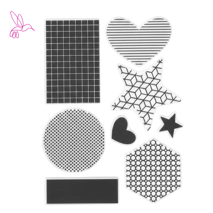 SELLOS DE SILICONA TRANSPARENTES (CLEAR STAMPS) 2