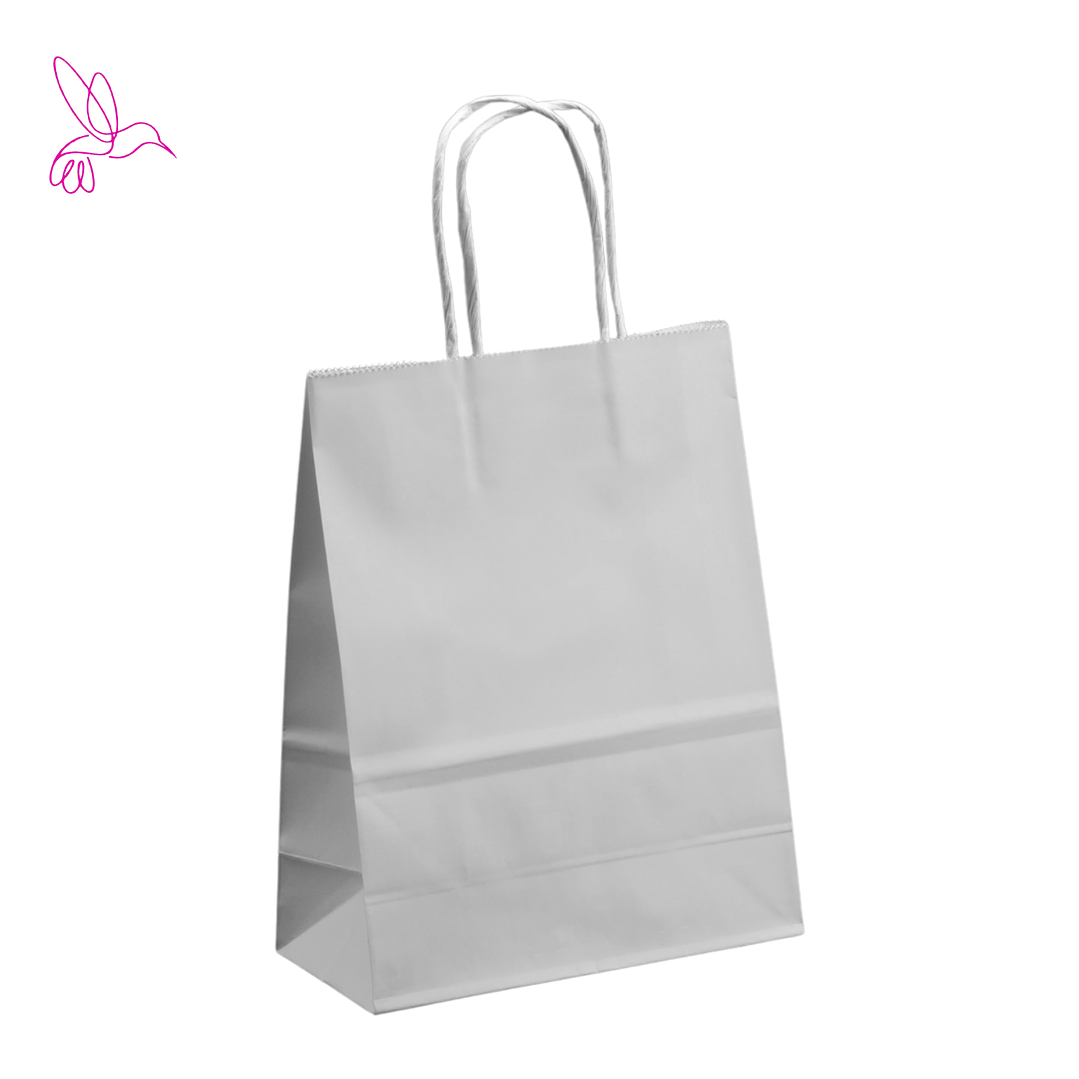 BOLSA DE PAPEL KRAFT BLANCA 1